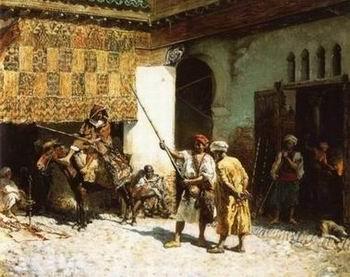 unknow artist Arab or Arabic people and life. Orientalism oil paintings  281 Germany oil painting art